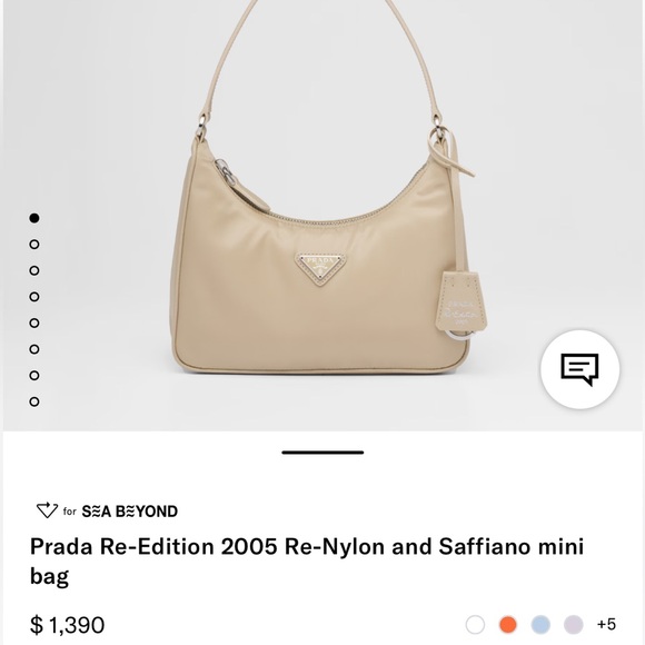 Re-Edition 2005 Mini Re-Nylon Shoulder Bag - Picture 6 of 6